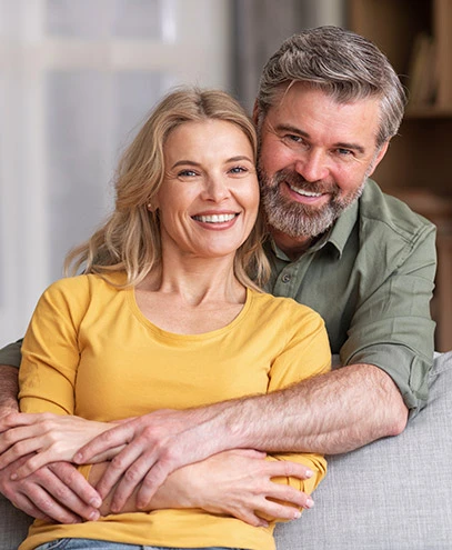 Casal proprietário de imóveis gerenciados pela Luga